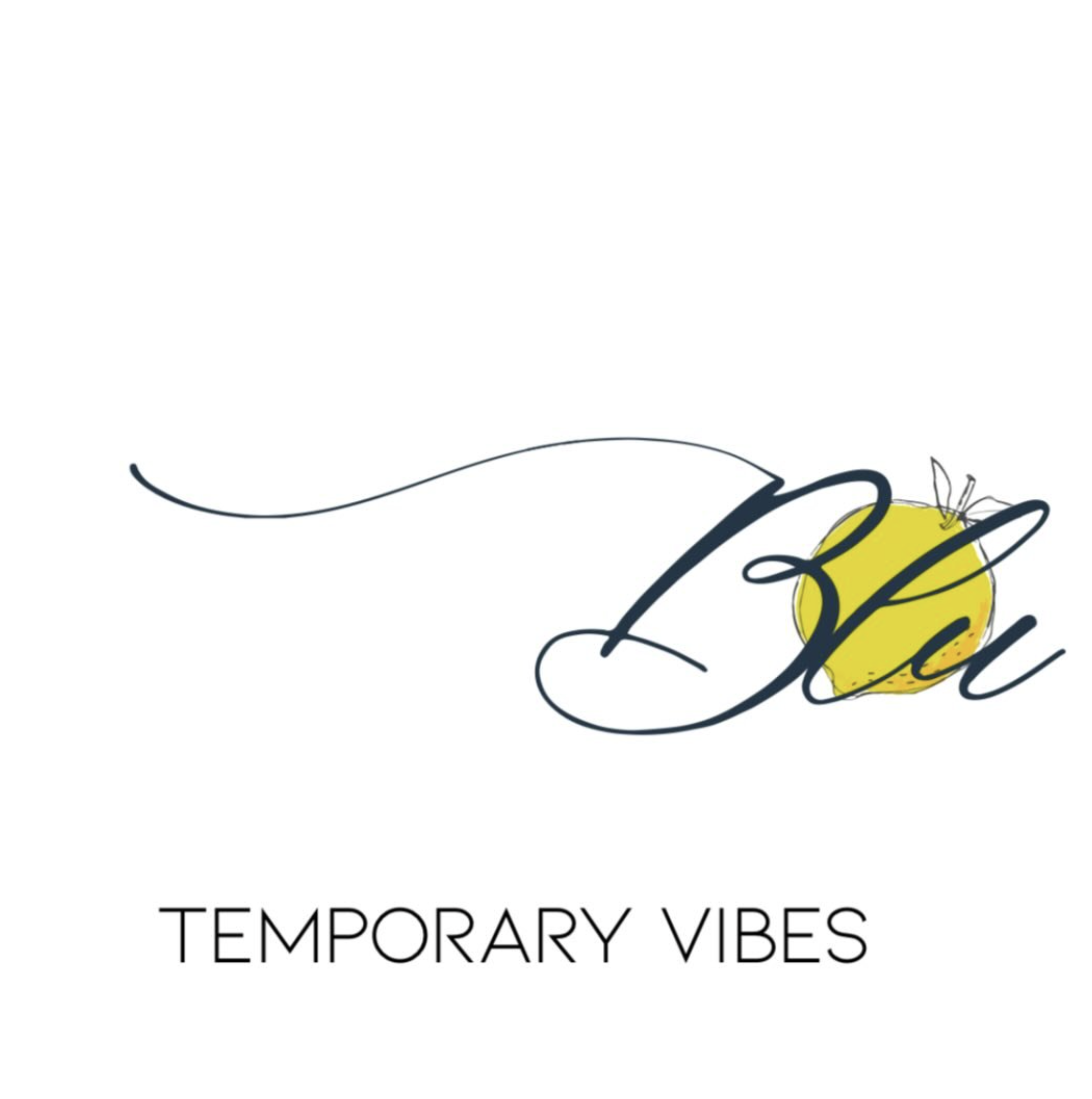 Logo Blu Temporary Vibes